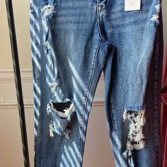 Brand spanking, new skinny blue jeans - Picture 4 of 5